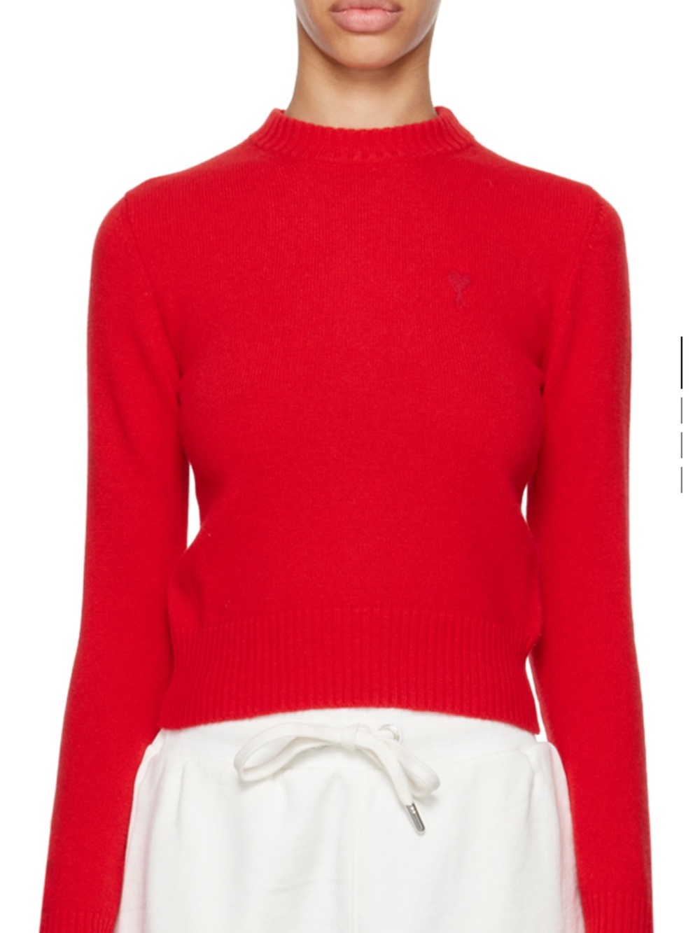 AMI Paris | Red Ami de Coeur Sweater